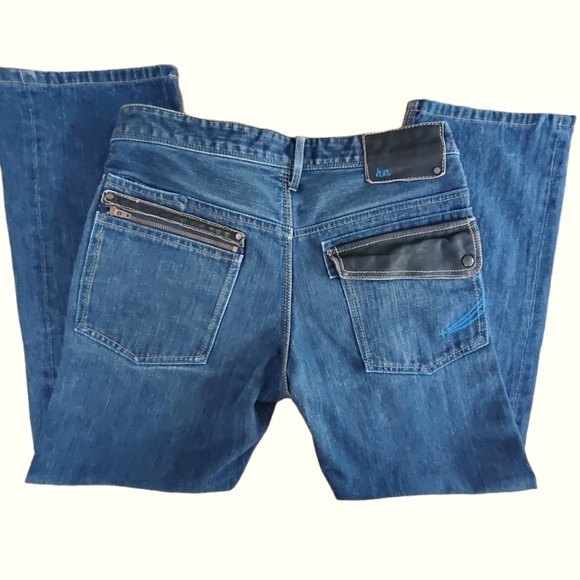 Hiromichi Nakano Men's Jeans Front button & zip. - Picture 2 of 15